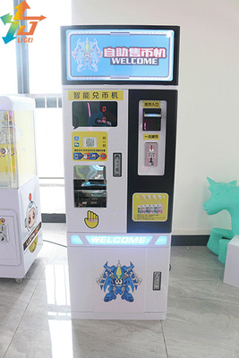 Arcade Cash Register System Code Scanning Self Service Currency Exchange Machine