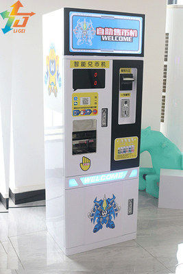 Arcade Cash Register System Code Scanning Self Service Currency Exchange Machine