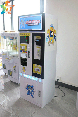 Arcade Cash Register System Code Scanning Self Service Currency Exchange Machine