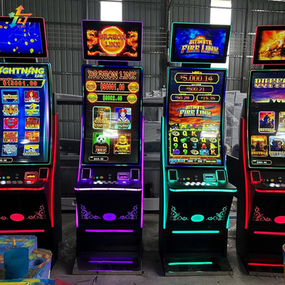Floor Standing Slot Gaming Machine 43 Inch Curved Video Slot Game Machines