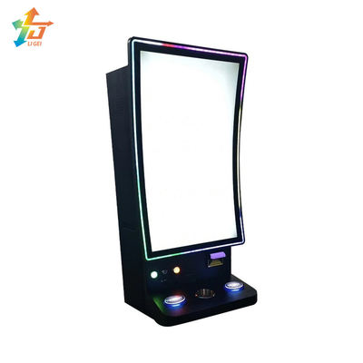 32 inch Curved Wall Mounted Metal Cabinet Gaming Slot Machines For Sale