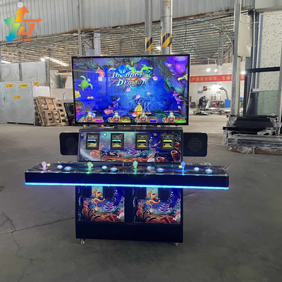 Coin / Token Operated Fish Game Tables 4 Players Stand Up Fish Casino Game Machine