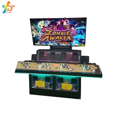 Coin / Token Operated Fish Game Tables 4 Players Stand Up Fish Casino Game Machine