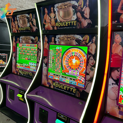 Jamaica American Casino Roulette Table Metal Cabinet Video Roulette Table Machines