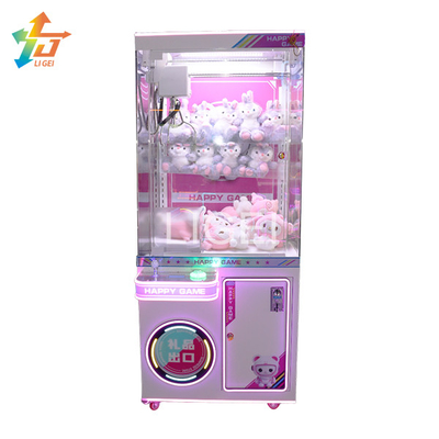 Toy Plush Catcher Claw Machine With Bill Acceptor Arcade Game Doll Prize Grabber Claw Crane Machine